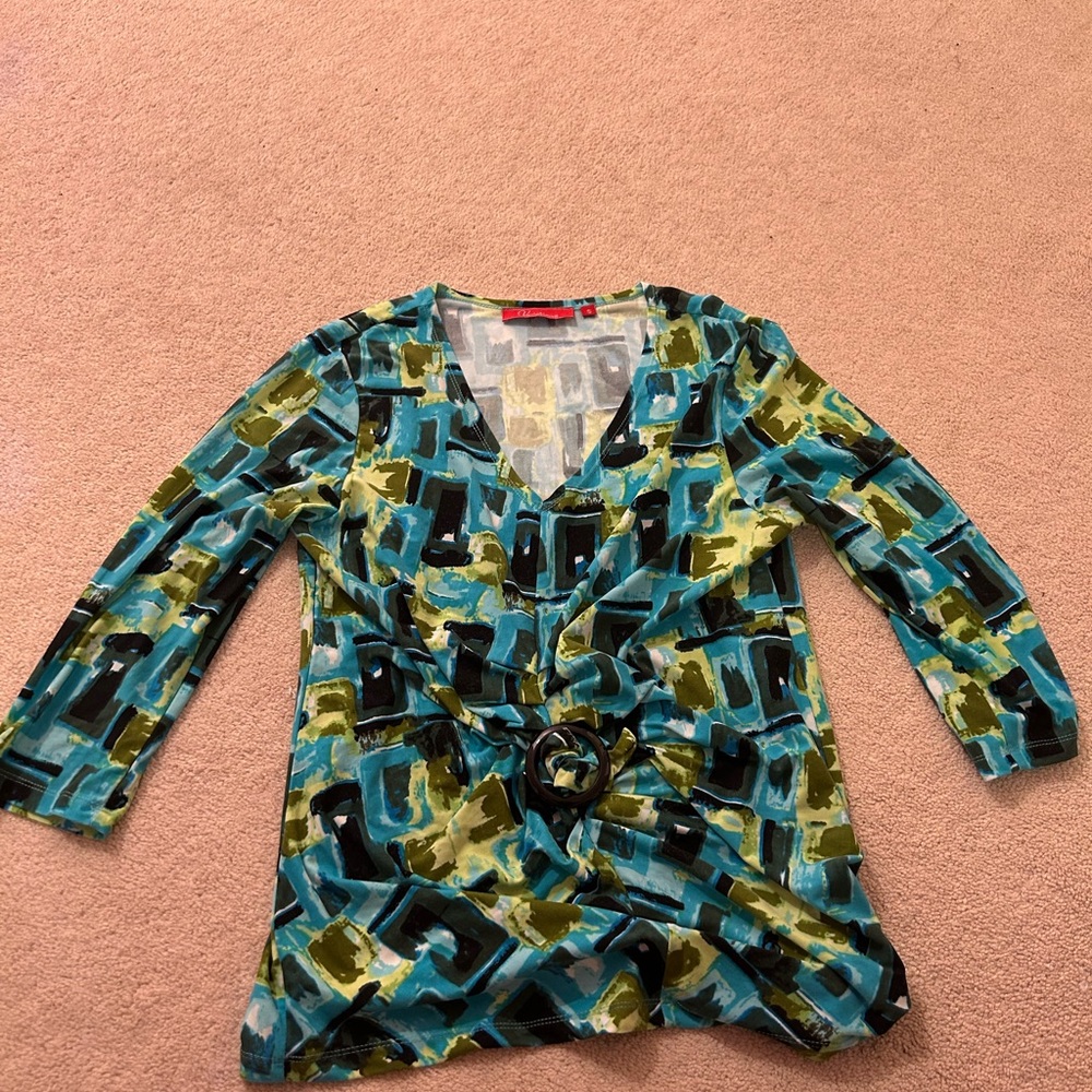 vintage long-sleeve top